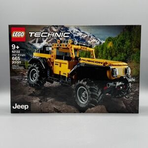 Lego #42122 Jeep Wrangler Rubicon Technic Retired Brand New Factory Sealed